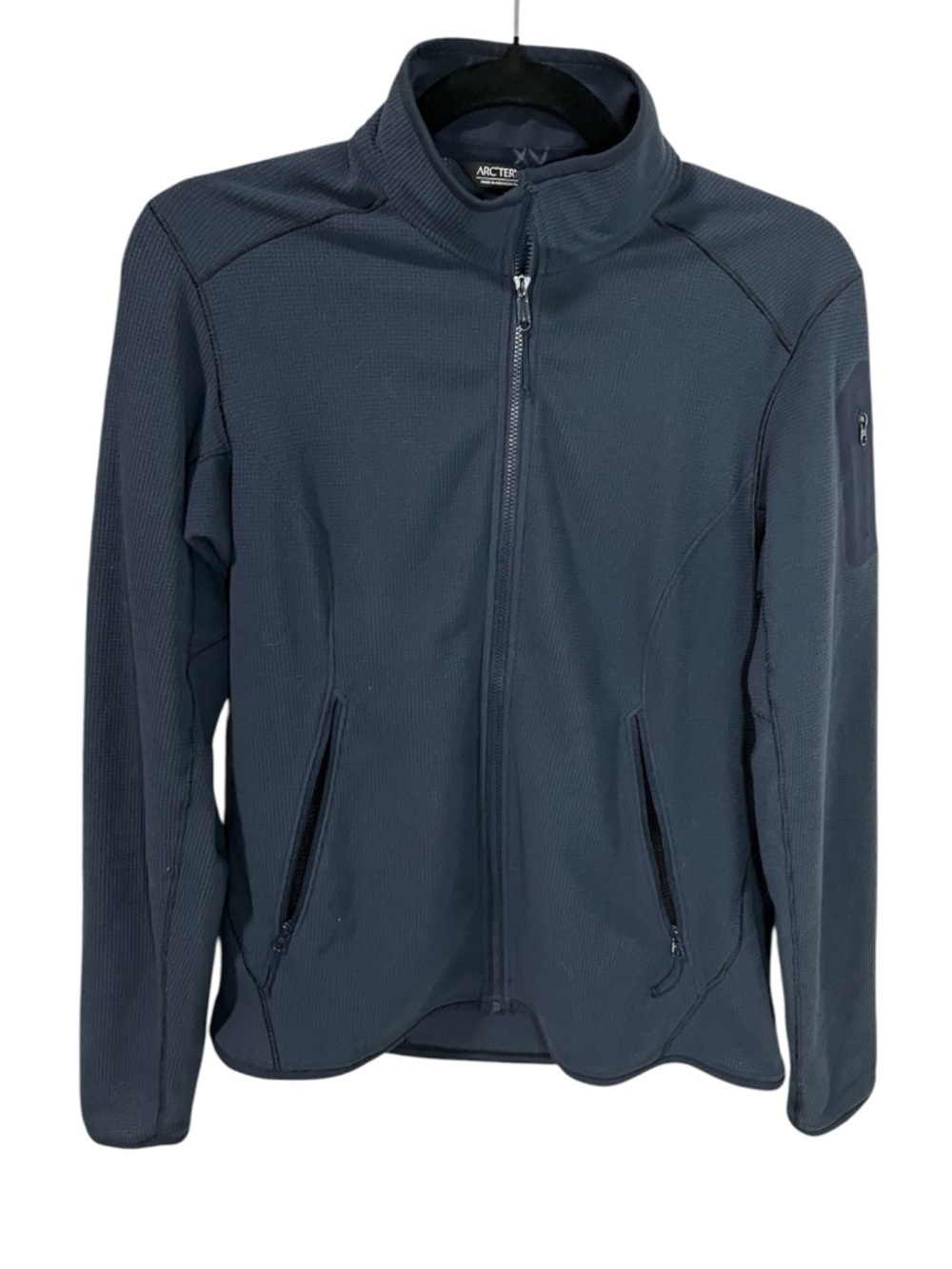 Arc’Teryx Delta Navy LT Women’s Full Zip Jacket Size Medium Outdoor Hiking